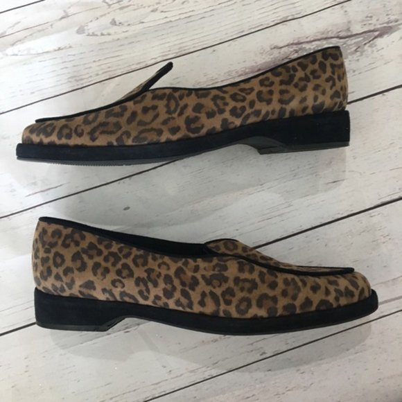 Stuart Weitzman Shoes - Stuart Weitzman Leopard Cheetah Print Loafers